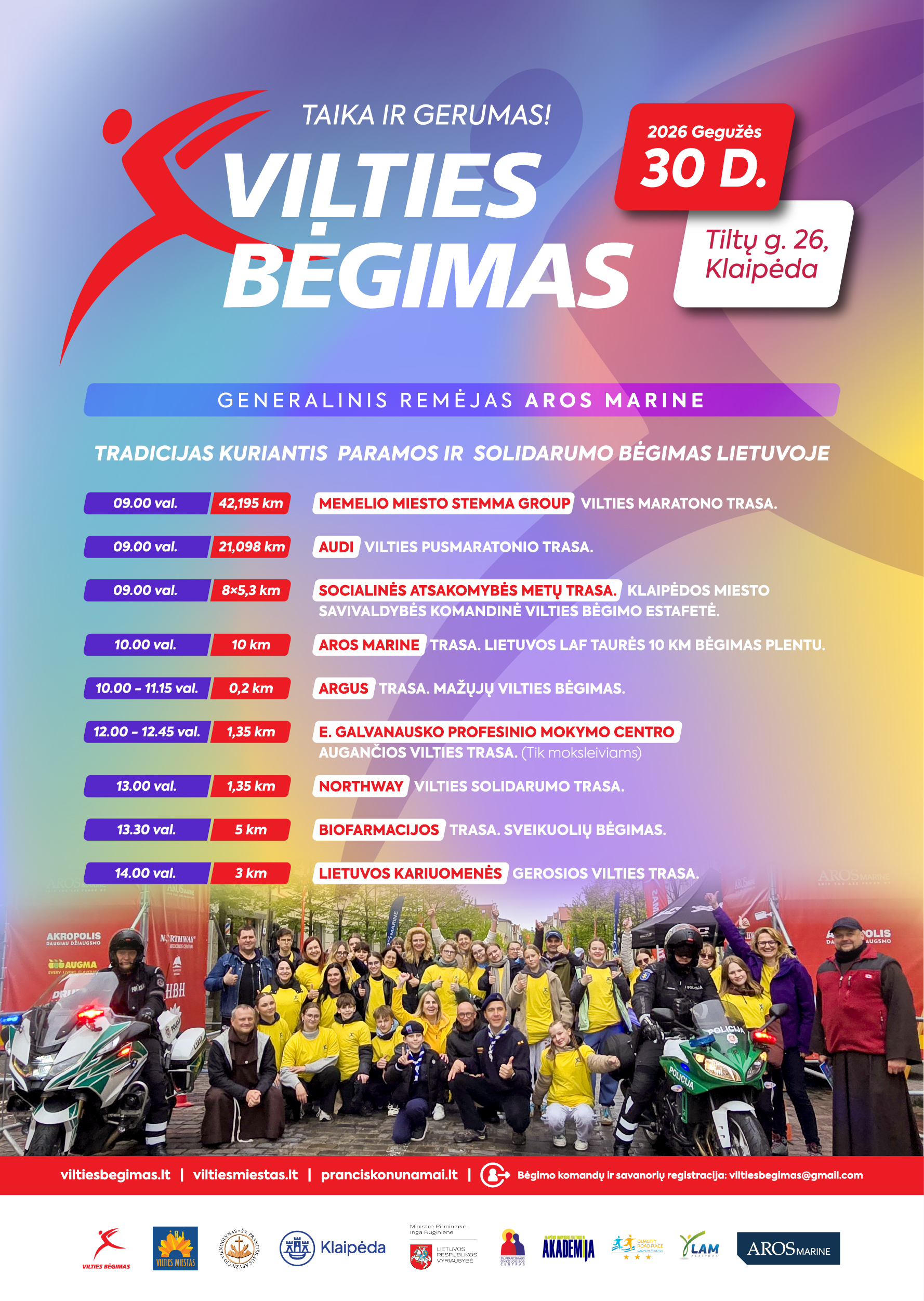 Vilties Bėgimas 2026