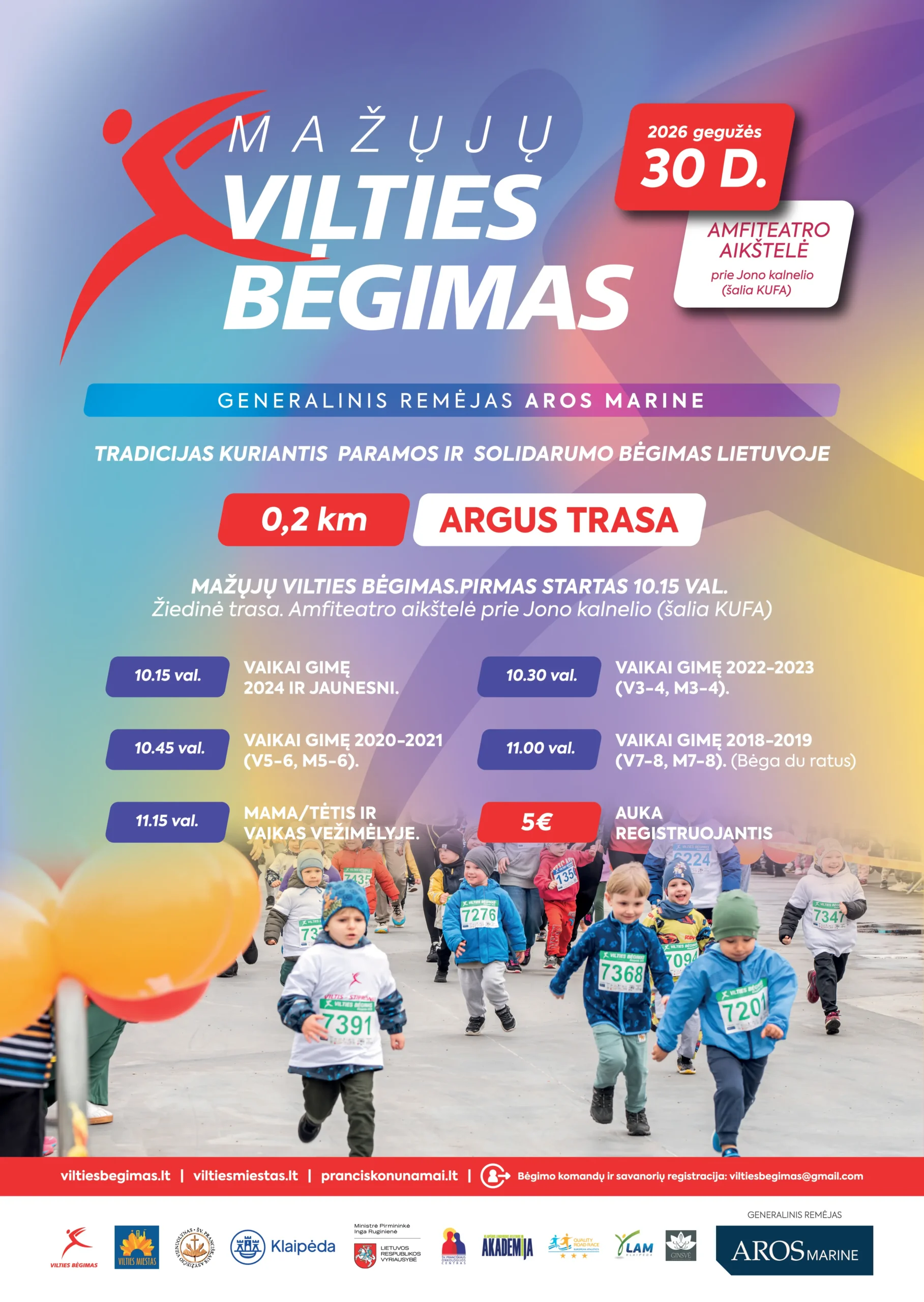 Mažųjų vilties bėgimas 2026